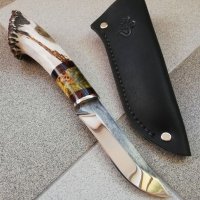 Ръчно изработен ловен нож от марка KD handmade knives ловни ножове, снимка 1 - Ловно оръжие - 39889849