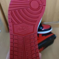 Nike Air Jordan 1 High Retro OG Patent Bred Кецове Обувки 43 Номер Размер Маратонки Оригинални Найк, снимка 6 - Кецове - 37869821