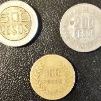 Стари монети от Колумбия в добро състояние, снимка 1 - Нумизматика и бонистика - 40227181