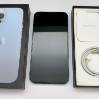 Продавам iPhone 13 PRO MAX 1 TB, цвят Sierra Blue. Като нов + нов калъф, снимка 1 - Apple iPhone - 44924119