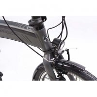 Електрически сгъваем велосипед Chrisson EF1 Iron Dark: Мощност, стил и мобилност, снимка 3 - Велосипеди - 40169160