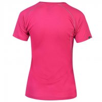 Свеж цветови нюанс –тениска за фитнес и разходка в розово Karrimor,внос от Англия-лека дишаща констр, снимка 2 - Тениски - 26647278