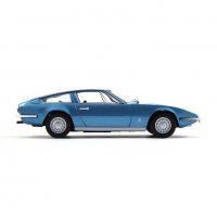 Maserati Indy GT 1968 - мащаб 1:43 на DeAgostini моделът е нов в блистер Изработен от метал, снимка 3 - Колекции - 32992882