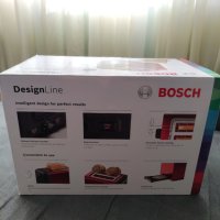 Bosch DesignLine TAT3P424DE тостер, червен, снимка 4 - Тостери - 43762953