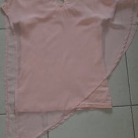 Прекрасна туника - блузка с къс ръкав - размер 146/152, снимка 6 - Детски Блузи и туники - 28847189