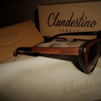 Слънчеви очила от абанос Clandestino , снимка 3 - Слънчеви и диоптрични очила - 28079894