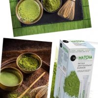 Зелен Чай MATCHA Детокс ,Антиоксидант ,Изгаря Мазнини