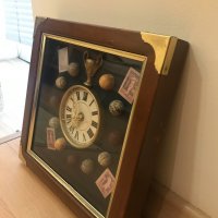 Стар колекционерски , сувенирен дървен часовник, снимка 2 - Антикварни и старинни предмети - 36822138