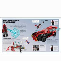 Lego книга Marvel Visual Dictionary 5008260 с ексклузивна минифигурка на IRON MAN minifigure , снимка 4 - Колекции - 43961373