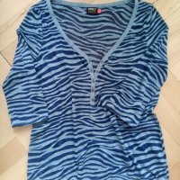 свежа дамска блуза с 3/4 ръкав, снимка 1 - Блузи с дълъг ръкав и пуловери - 33087010