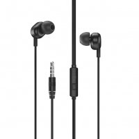 Нови слушалки с микрофон за мобилни устройства Remax RW-105, Черен , снимка 1 - Слушалки, hands-free - 29062430