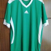 Adidas страхотна зелена оригинална тениска фланелка Адидас размер L, снимка 1 - Тениски - 36989245