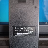 Калкулатор Brother 418E, снимка 2 - Колекции - 43969329