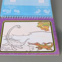 Вълшебна книжка "Водна магия"-динозаври, снимка 6 - Рисуване и оцветяване - 32637587