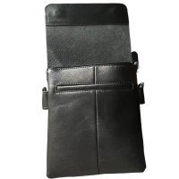 Мъжка чанта+портфейл комплект 2в1 от естествена кожа телешки бокс, снимка 3 - Чанти - 42944392