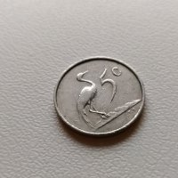 5 цента 1965 Южна Африка - ЮАР, снимка 1 - Нумизматика и бонистика - 40385536