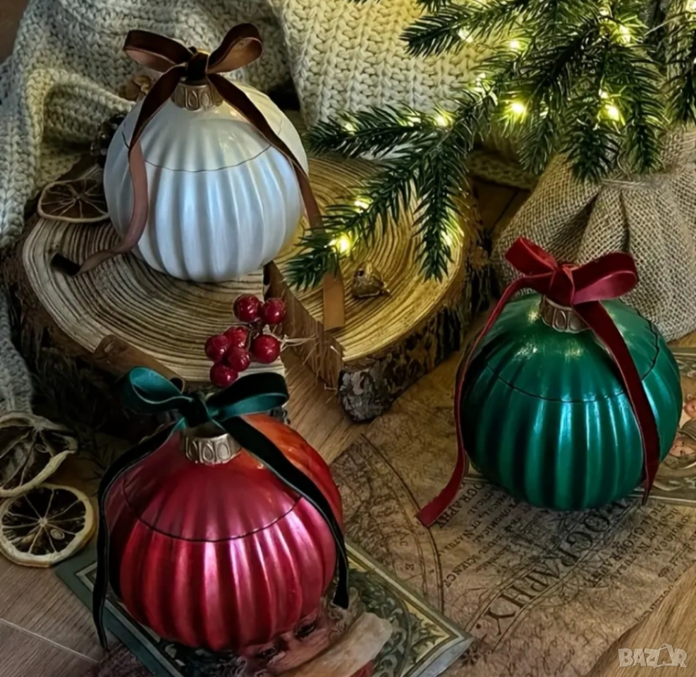 Молд бурканче коледна топка , снимка 1