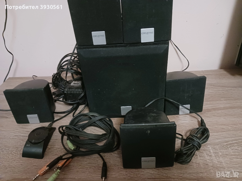 Creative inspire аудио система за компютър 5.1, снимка 1