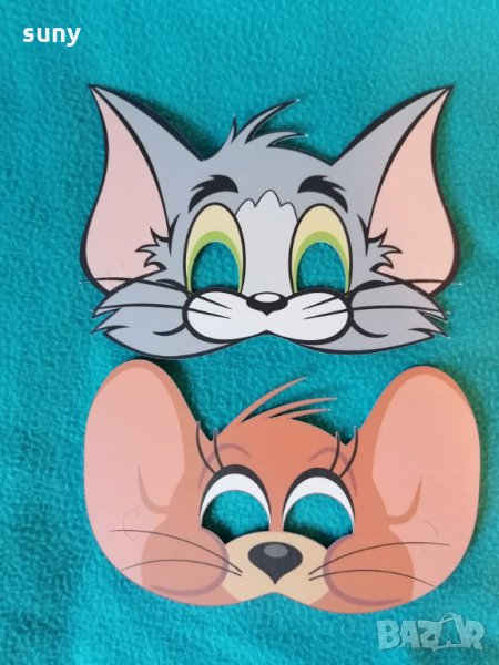 Парти маска Том и Джери, снимка 1