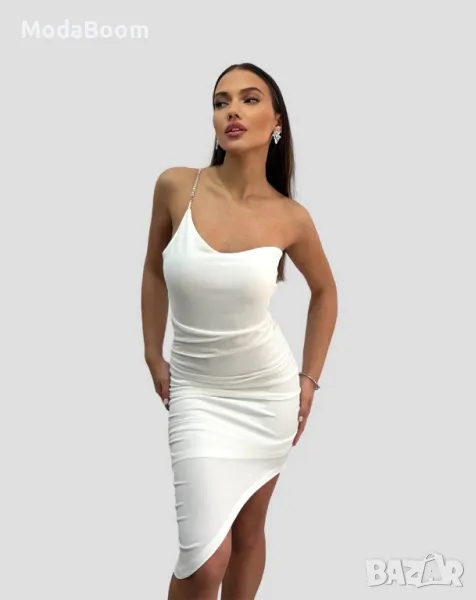 Бяла дамска рокля , снимка 1
