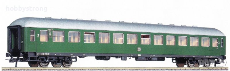 Пътнически вагон 2. класа B4üm DB HO 1:87 Roco 41270D, снимка 1