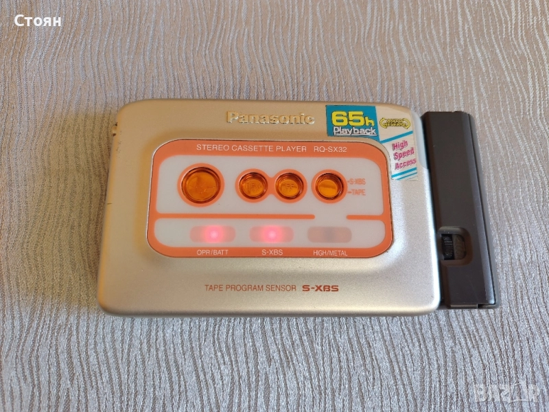 уокмен,walkman,касетофон,panasonic rq sx32, снимка 1
