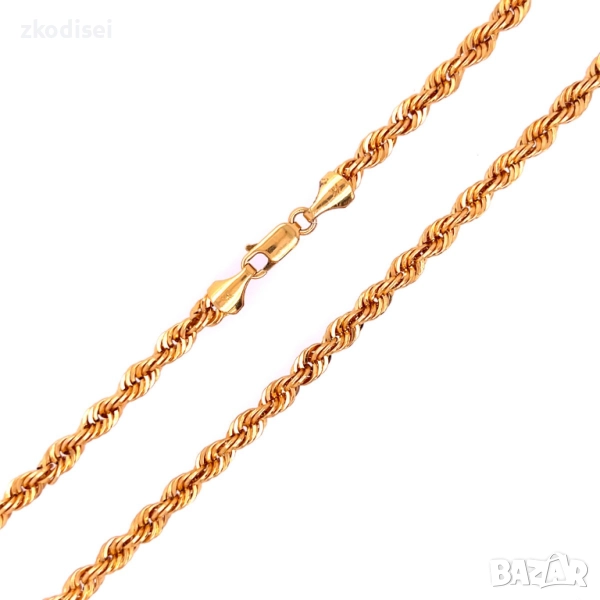 Златен синджир 14,31гр. 70,0см. 14кр. проба:585 модел:30131-1, снимка 1