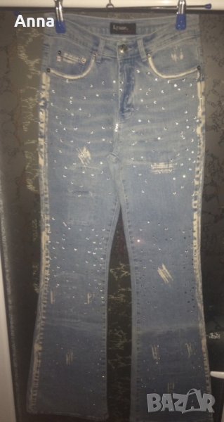 Дънки,Блуза прегърни ме, снимка 1