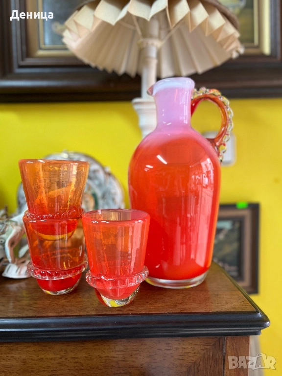 Огнено чудо от СССР В оригинал е с 4 чаши и е комплект , снимка 1