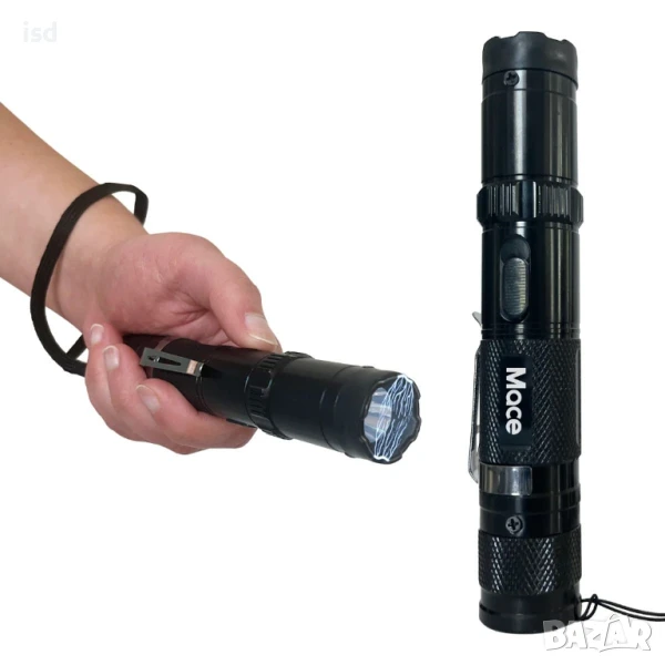 Електрошок COMPACT stun gun Mace черен, снимка 1