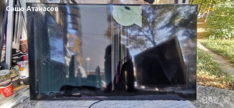 SAMSUNG UE50AU8072U със счупена матрица ,BN44-01110A ,BN41-02844A ,CY-SA050HGCY1V ,WCA734M, снимка 1