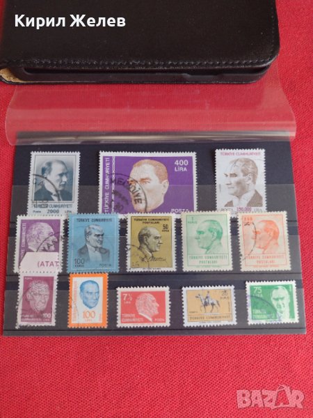 Пощенски марки серия Известни личности ПРЕЗИДЕНТИ Ататюрк поща Турция за колекция - 20883, снимка 1