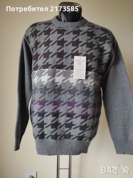 Продавам НОВ мъжки вълнен пуловер, снимка 1