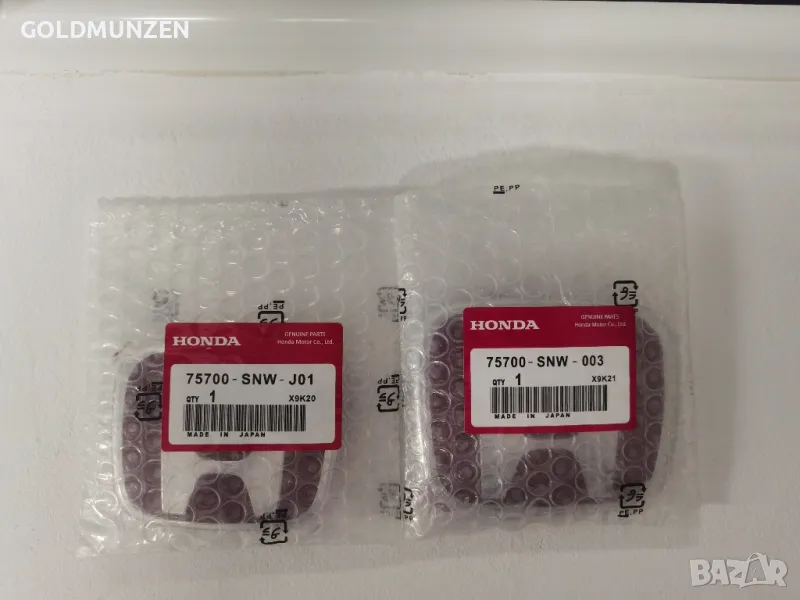 Червени емблеми за Honda, снимка 1