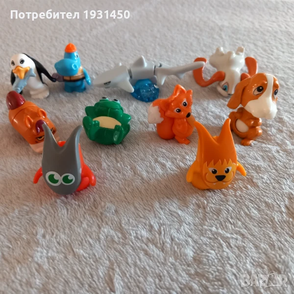 Фигурки Киндер 10бр, снимка 1