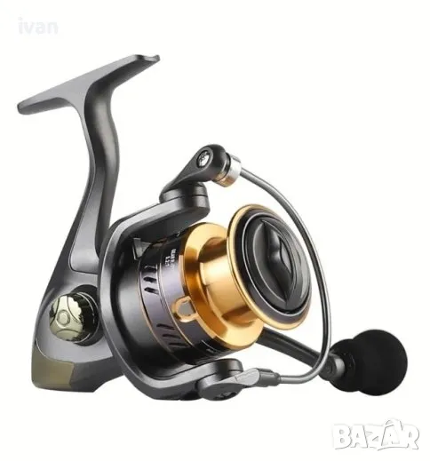 намаление Риболовна макара Hm3000, Графитно тяло, алуминиева шпула, метална дръжка 12 лагера , снимка 1