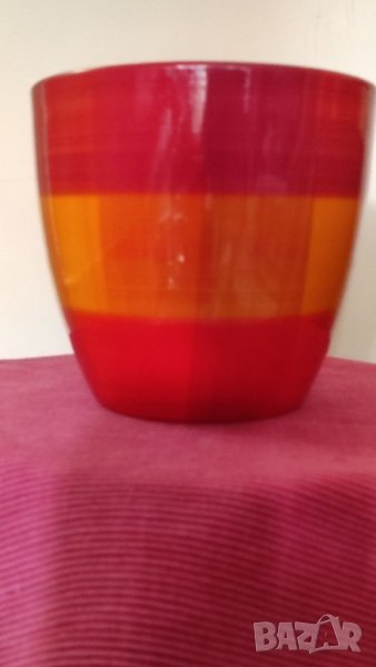 Саксия,кашпа, немска керамика. , снимка 1