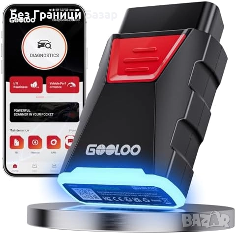 Нов Двунасочен OBD2 диагностичен скенер с 8 сервизни функции за кола, снимка 1