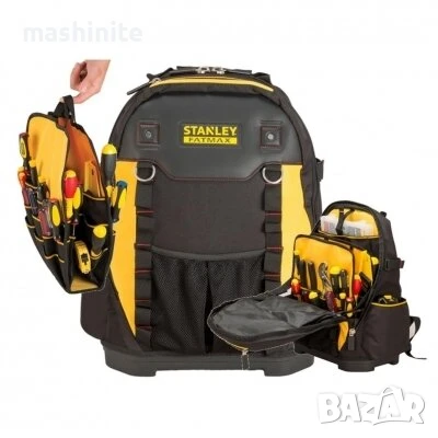 Раница Stanley за инструменти 360х270х460 мм, черно и жълто, FatMax, снимка 1
