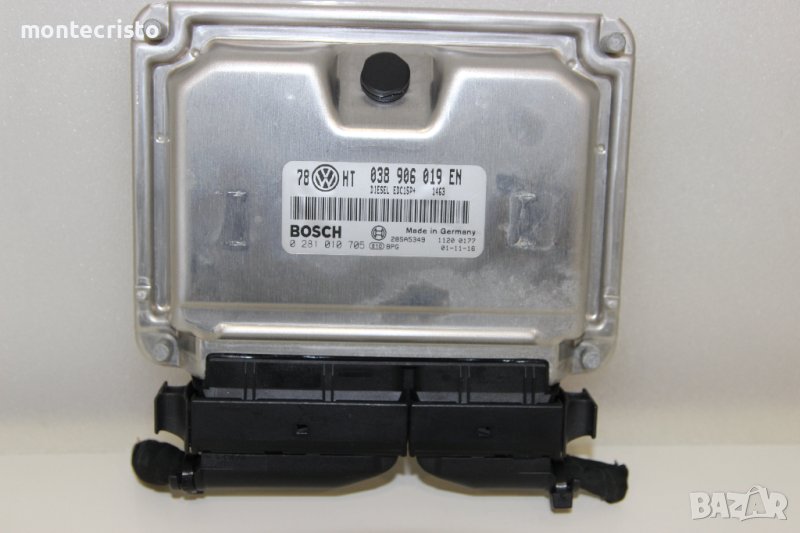 Моторен компютър VW Passat B5.5 (2000-2005г.) 038 906 019 EN / 038906019EN / 0281010705 EDC15P+, снимка 1