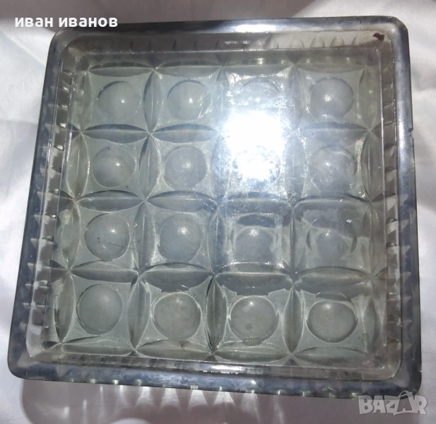 стъклено плато, снимка 1