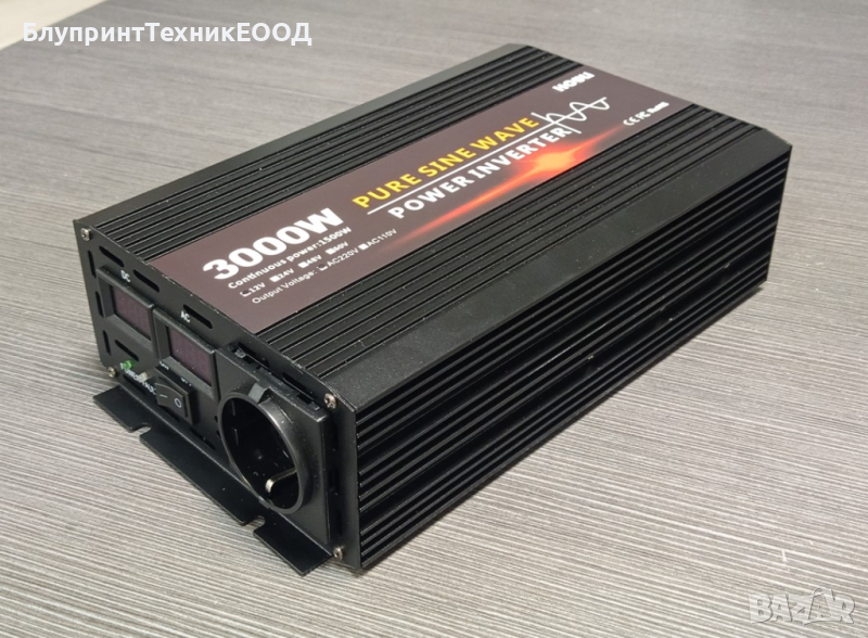 Инвертори HOULI 1500/3000W с пълна синусоида 12V или 24V, снимка 1