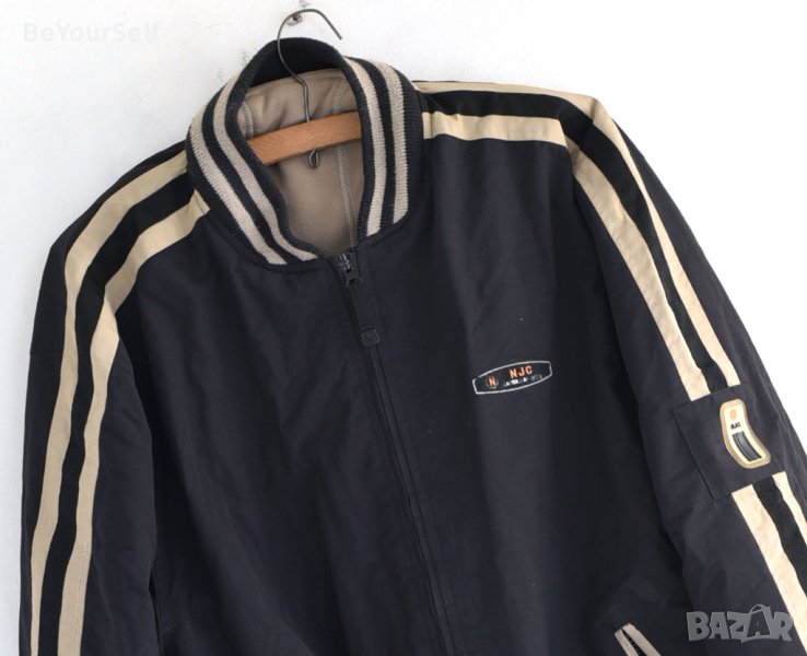 Качествено мъжко яке NJC nautex jeans бомбър, снимка 1