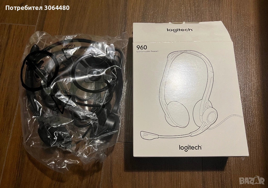 Слушалки Logitech нови, снимка 1