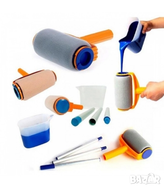 Комплект валяци за боядисване с резервоар, снимка 1