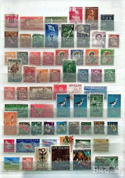 Нова Зеландия 120 бр.марки.  К.1, снимка 1