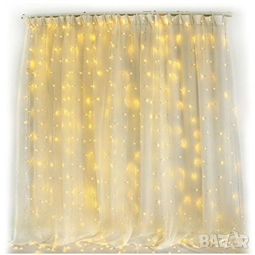 LED светеща завеса, снимка 1