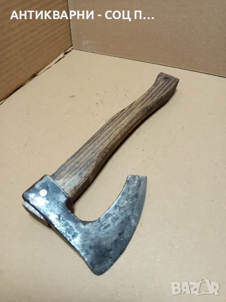 Соц Стара Ръчно Кована Ловно Рибарска Брадвичка Номер 1. Тегло 0.460кг., снимка 1