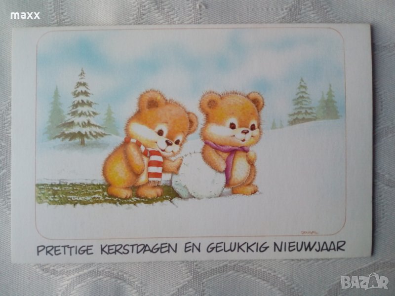 Картичка мечета Presttige Kerstdagen en Gelukkig Nieuwajaar 42, снимка 1