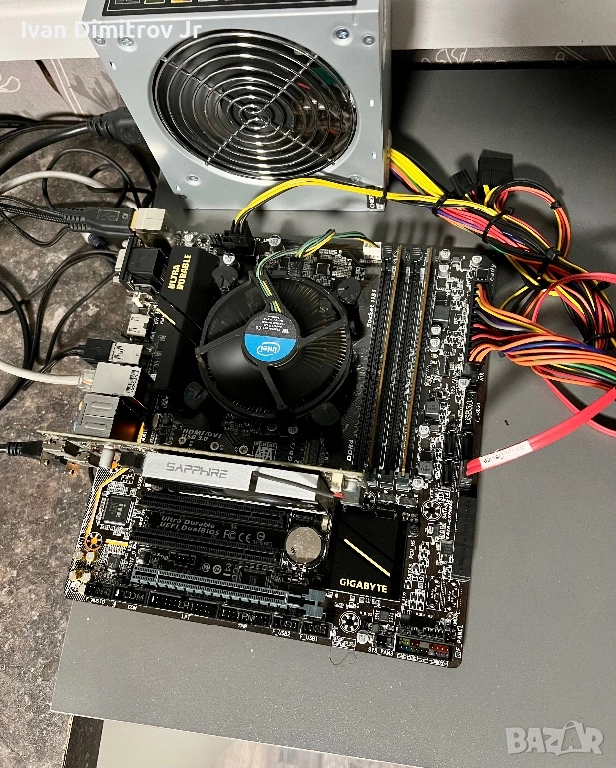 Дъно B150 + i5 6500 + 8GB, снимка 1